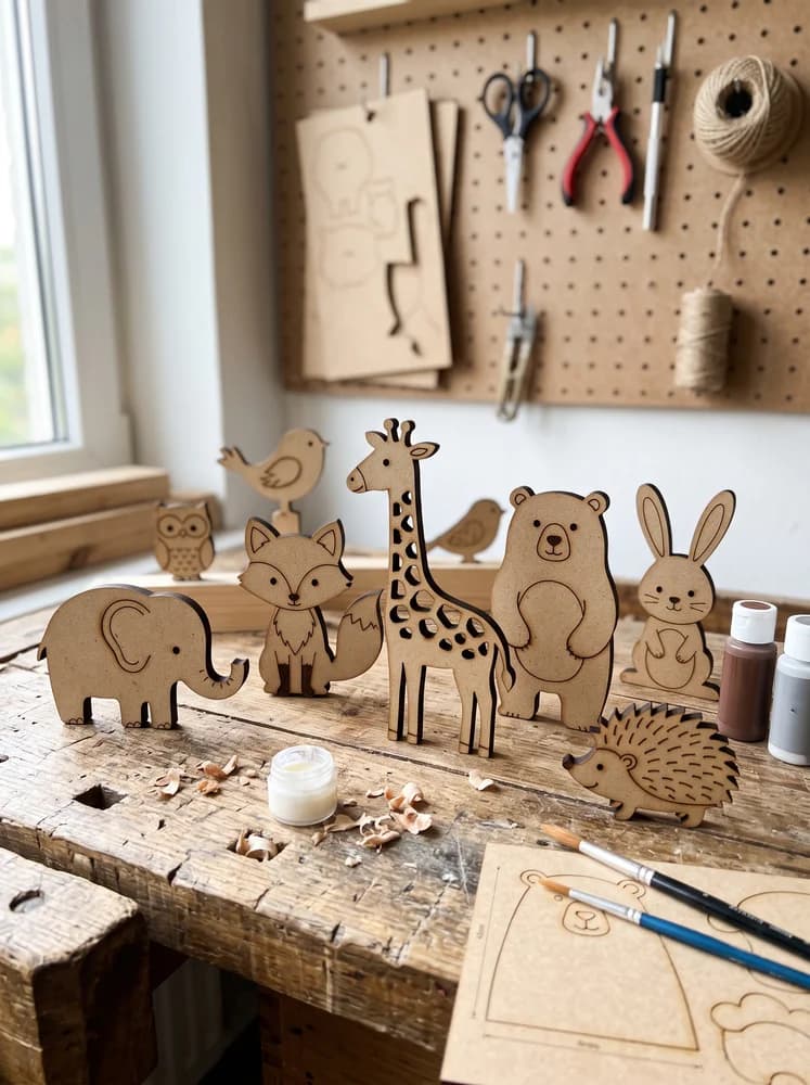 Productos en MDF