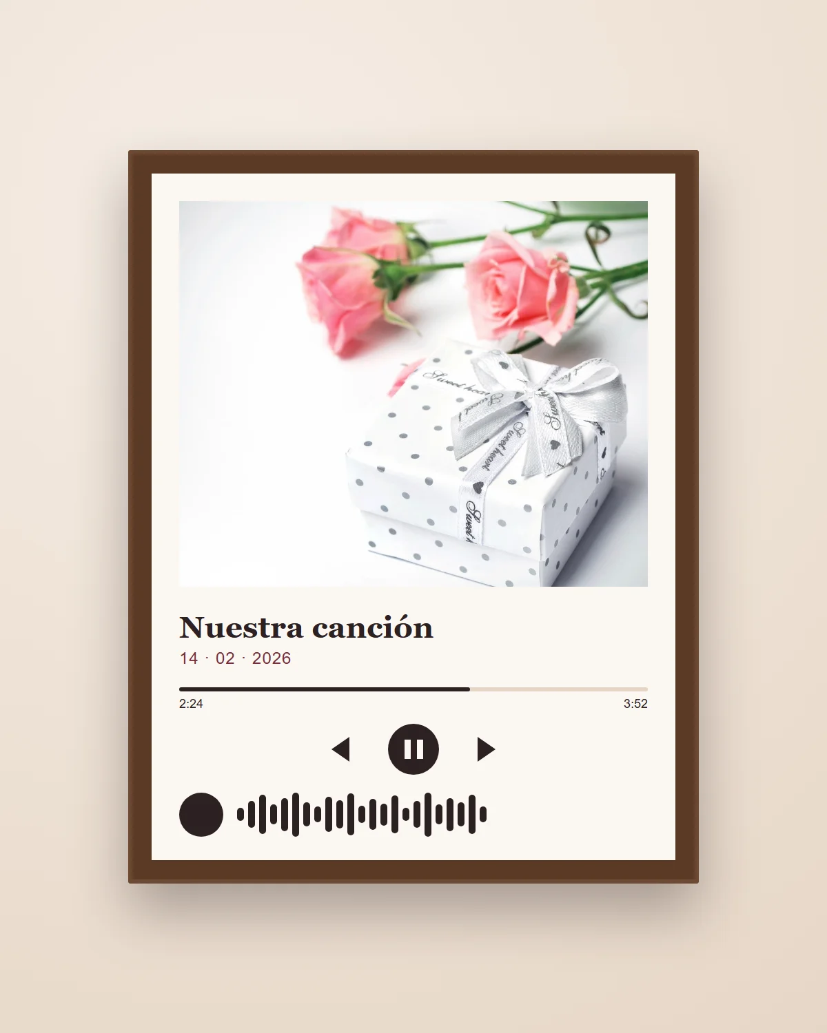 Cuadro canción Spotify
