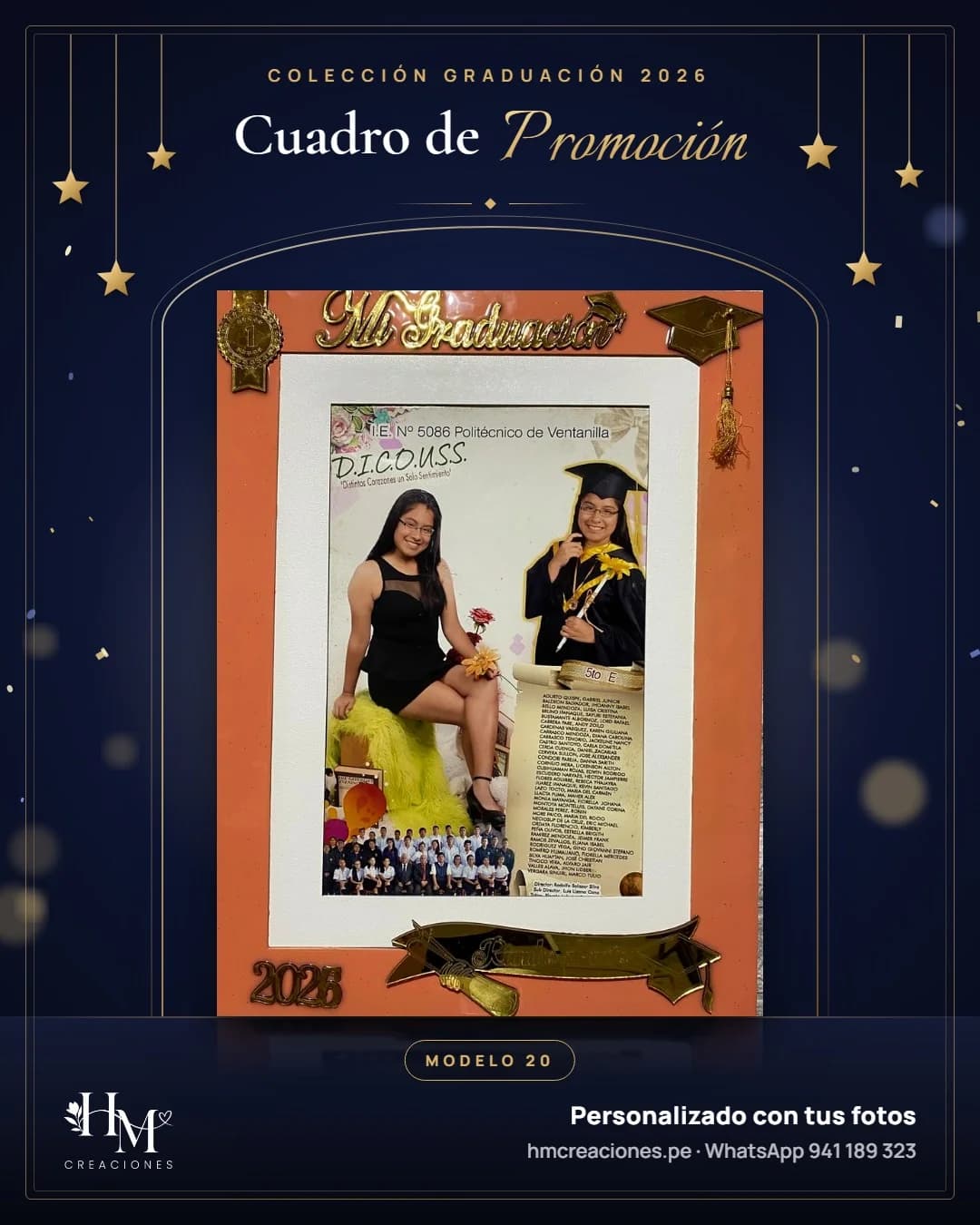 Cuadro de promoción Modelo 20 · Coral