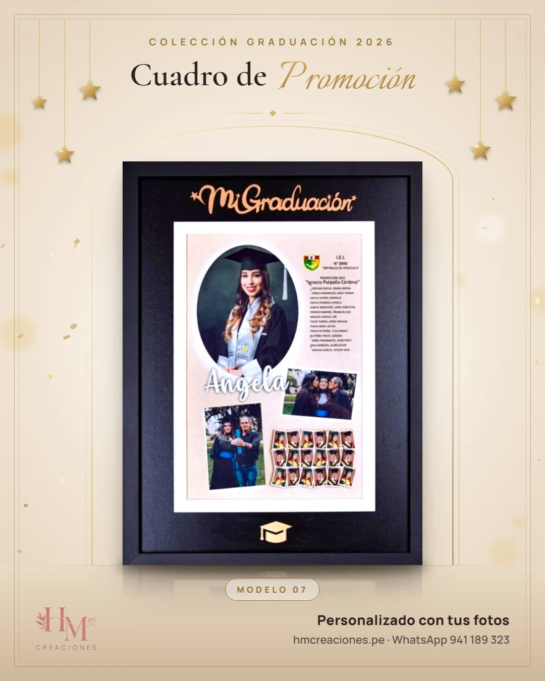 Cuadro de promoción Modelo 07 · Caja negra
